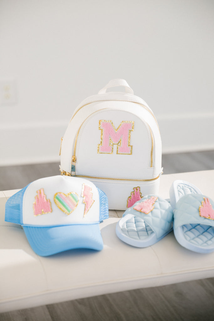 PARK DAY LIGHT BLUE TRUCKER HAT Hats Judith March   