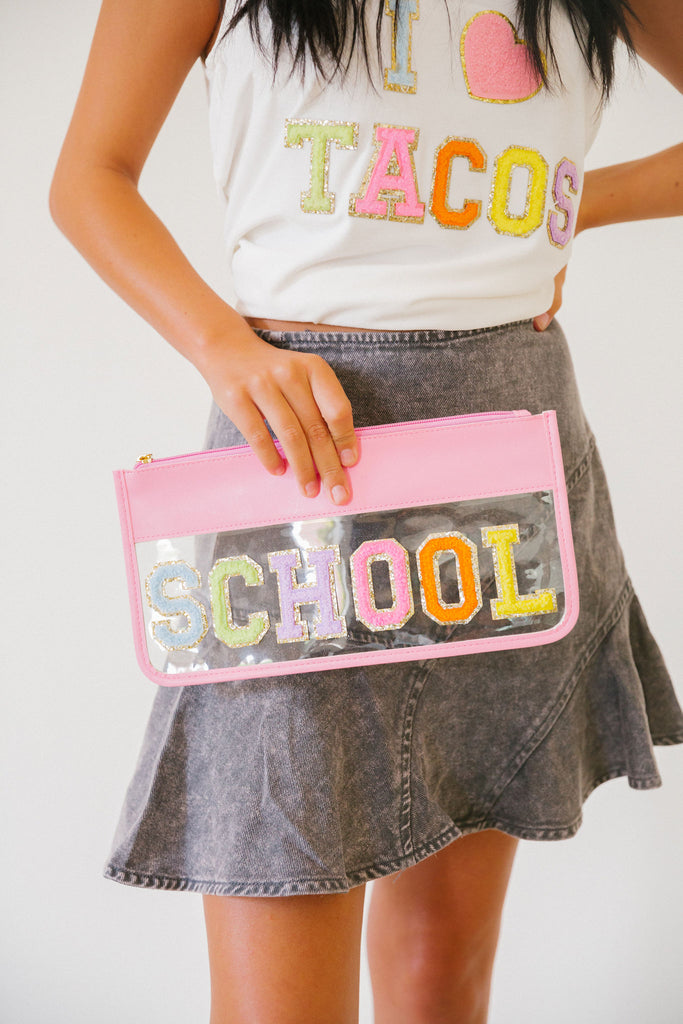 CUSTOM TRAVEL BAG ACCESSORIES Judith March PINK  