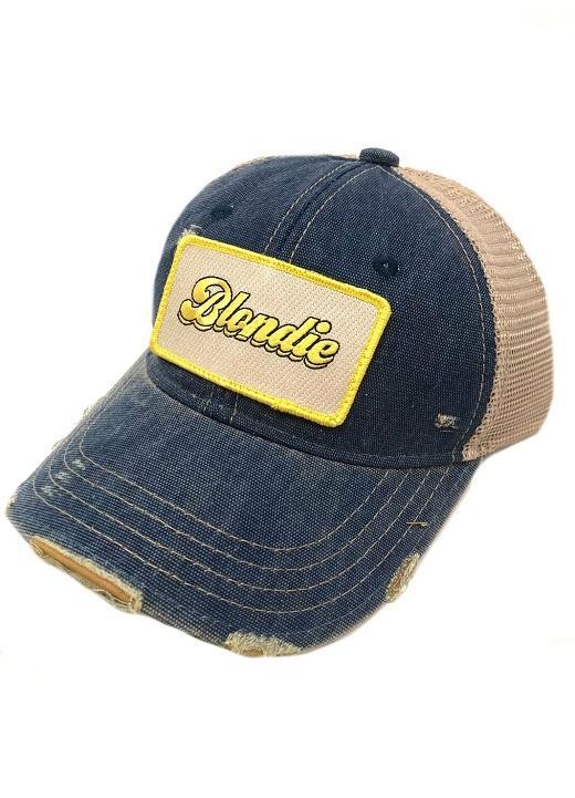 BLONDIE PATCH HAT Hats Judith March BLUE  