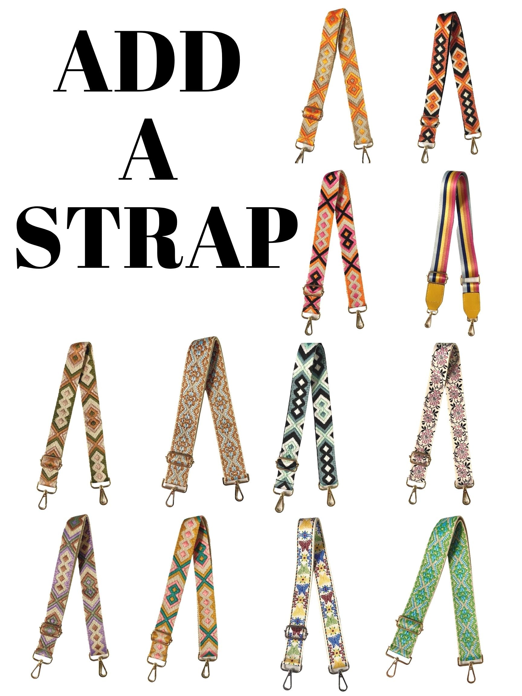 INTERCHANGEABLE STRAPS Handbag & Wallet Accessories Judith March