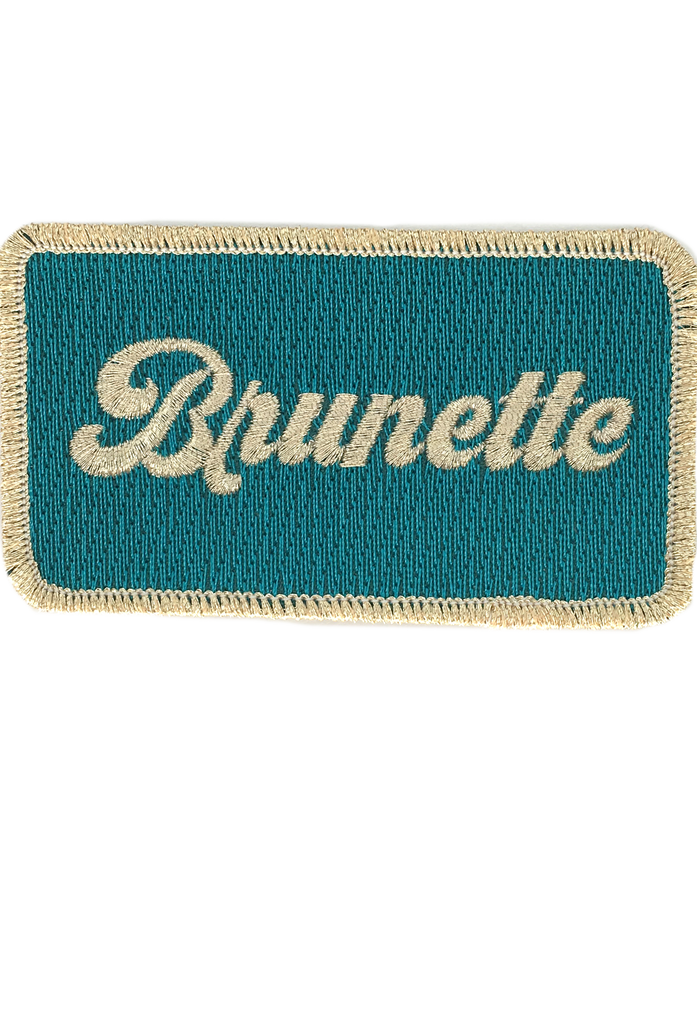 METALLIC BRUNETTE PATCH HAT Hats Judith March   
