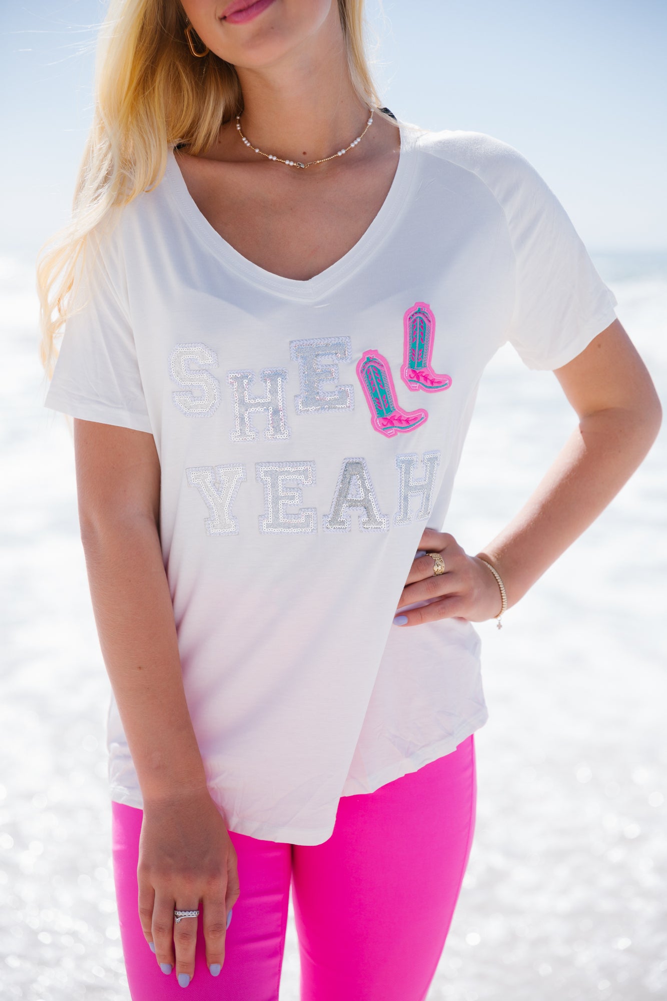 SHELL YEAH TEE Tee Judith March   