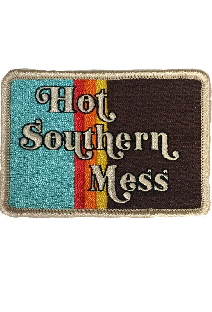 VINTAGE HOT SOUTHERN MESS PATCH HAT Hats Judith March   