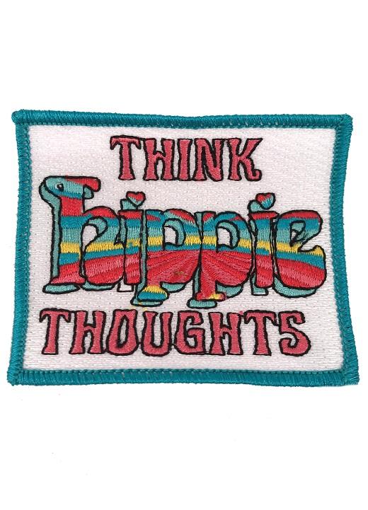 THINK HIPPIE THOUGHTS PATCH HAT Hats Judith March   