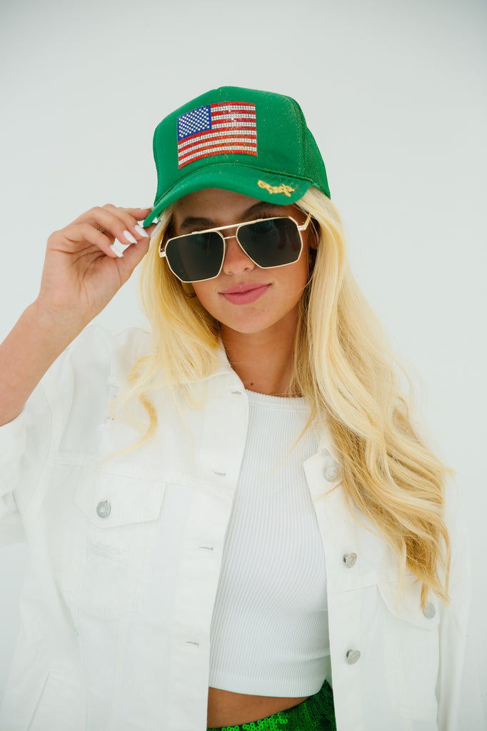 LET'S BOGIE TRUCKER HAT TRUCKER HAT Judith March