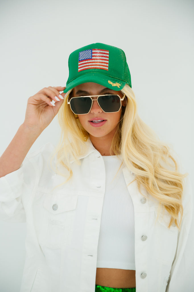 LET'S BOGIE TRUCKER HAT TRUCKER HAT Judith March