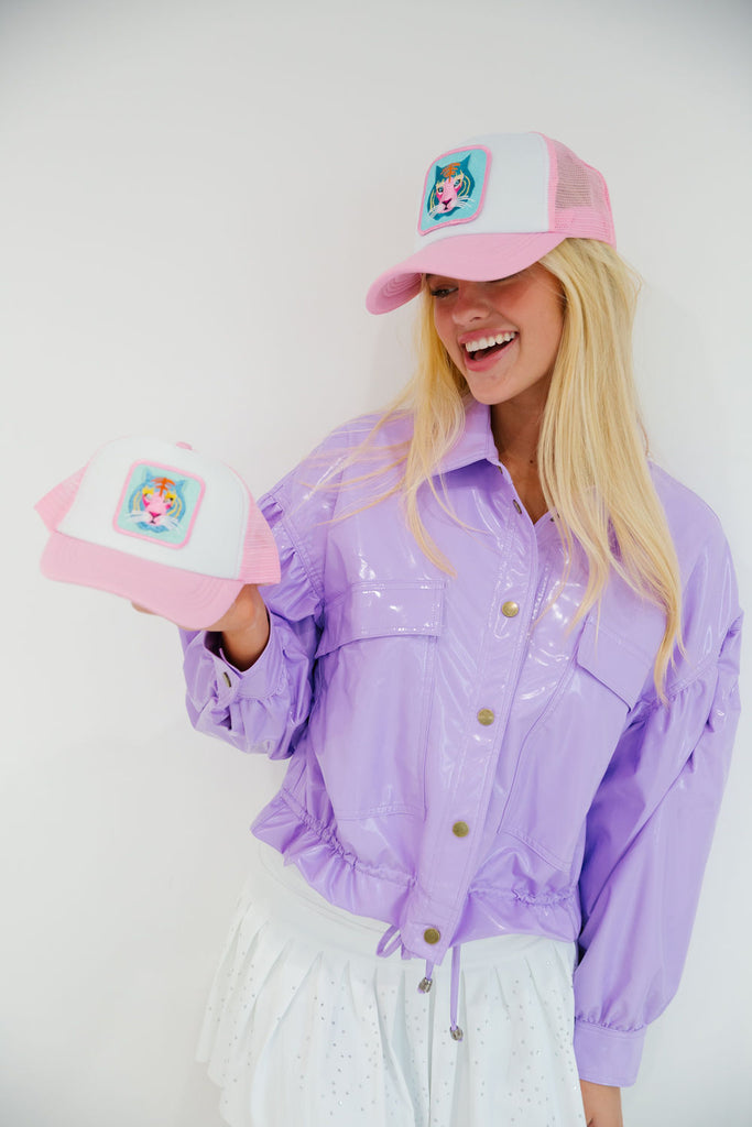 MINI KIDS COLORFUL TIGER TRUCKER Hats Judith March   