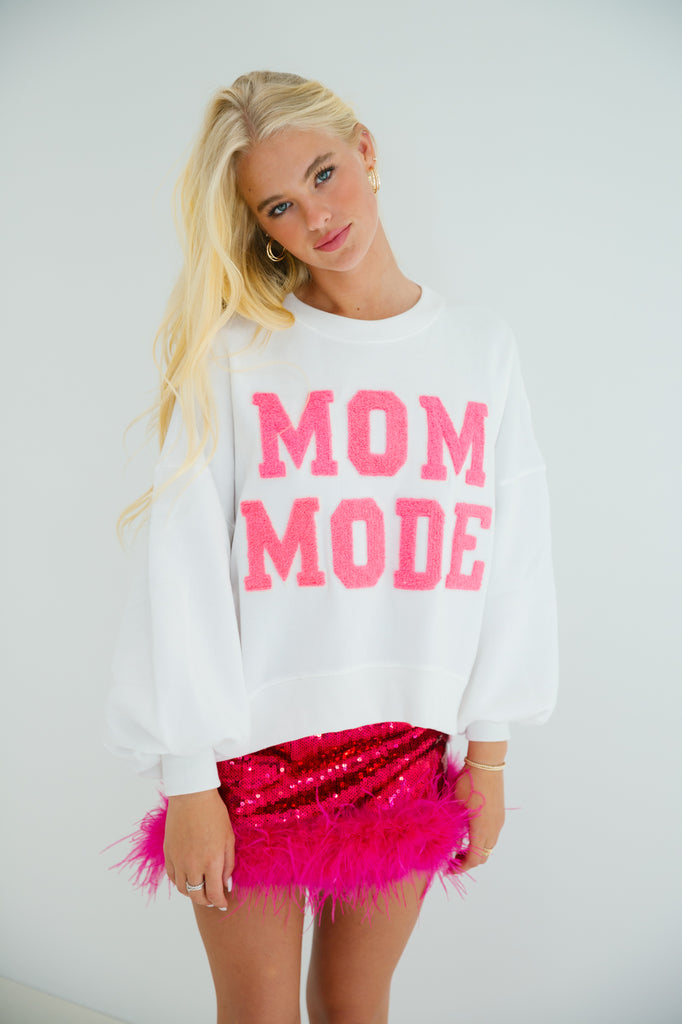 ALWAYS IN MOM MODE PULLOVER