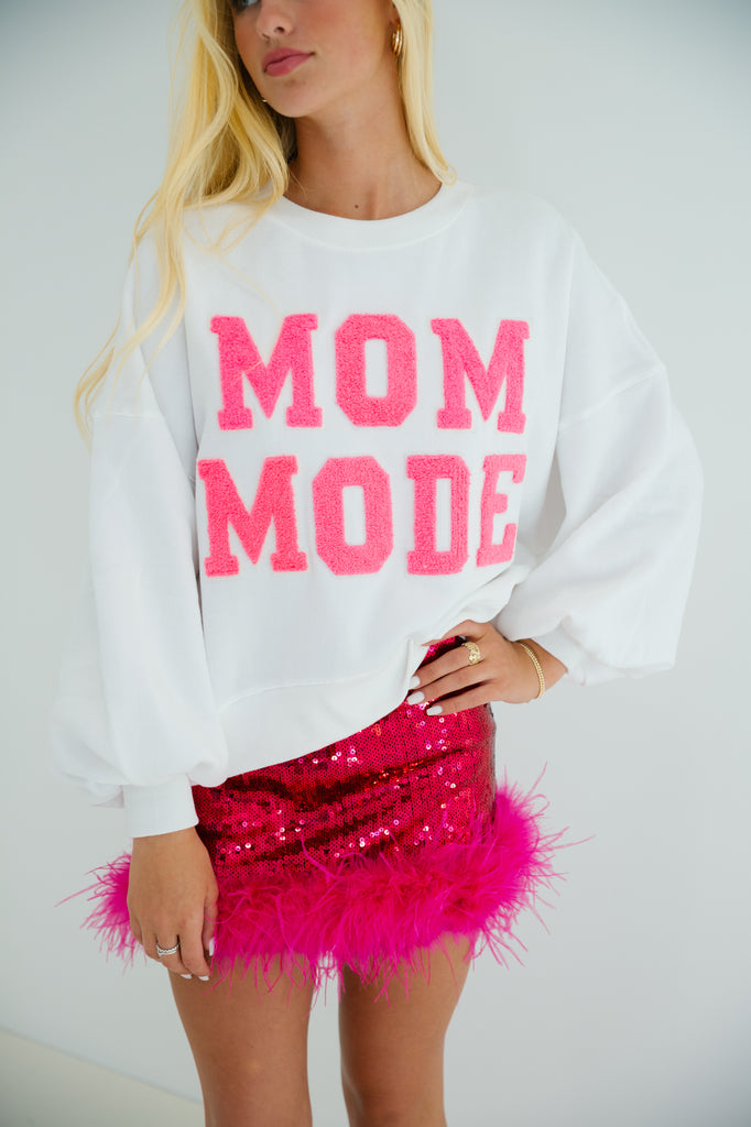 ALWAYS IN MOM MODE PULLOVER