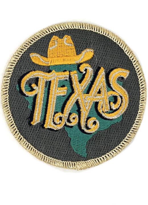 METALLIC TEXAS PATCH HAT Hats Judith March   