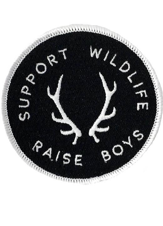 SUPPORT WILDLIFE RAISE BOYS PATCH HAT Hats Judith March   