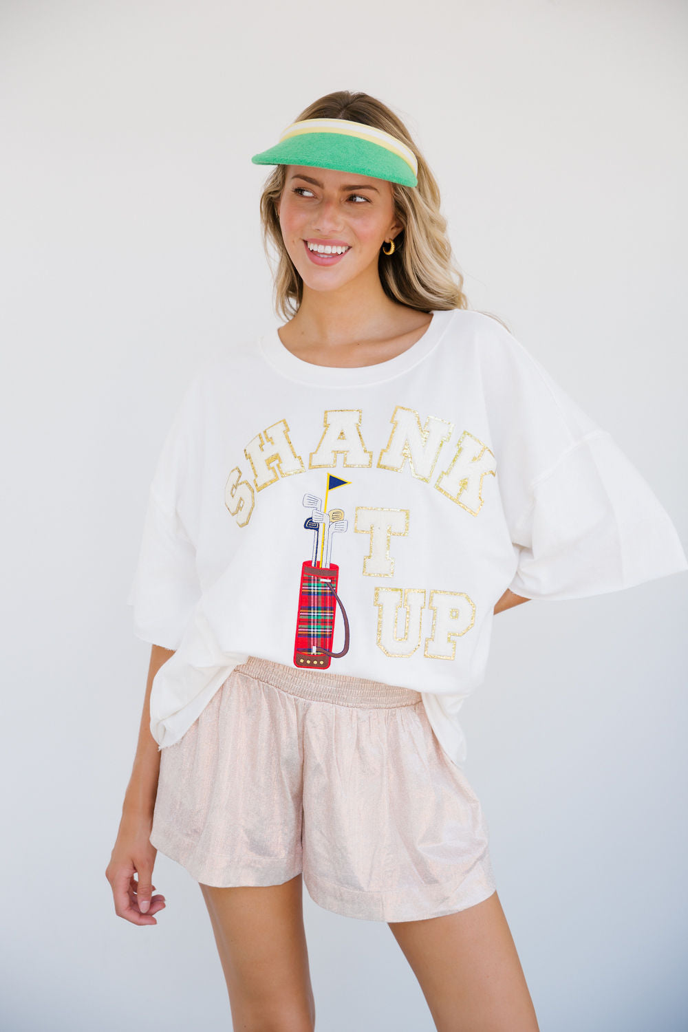 SHANK IT UP TEE Tee Judith March   