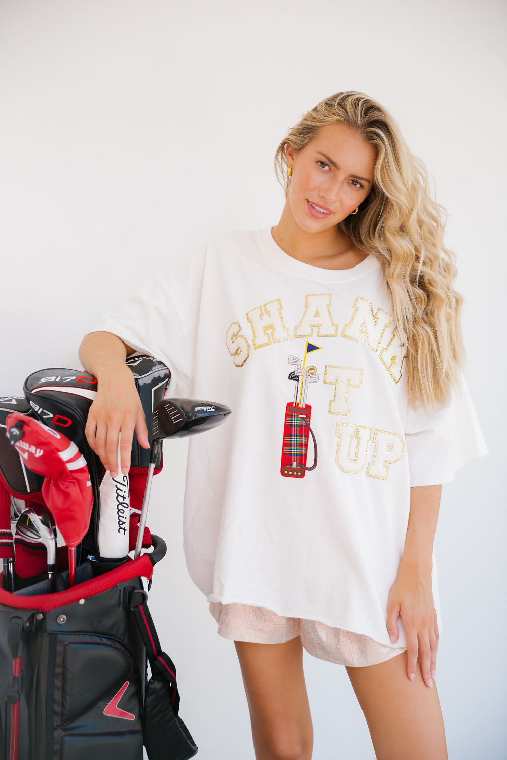 SHANK IT UP TEE Tee Judith March   