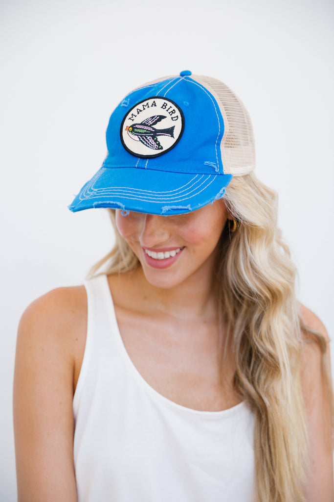 MIDNIGHT MAMA BIRD PATCH HAT Hats Judith March