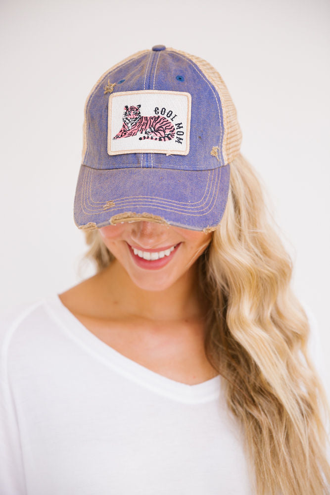 COOL MOM PATCH HAT HAT Judith March DENIM  