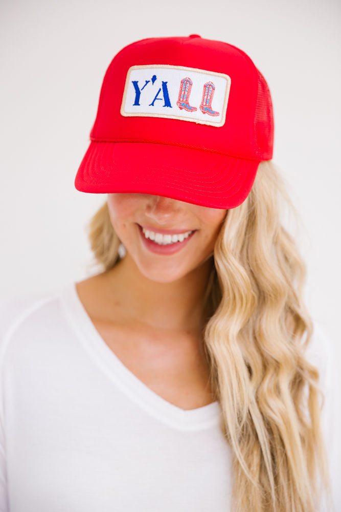 HEY "YALL" PATCH HAT