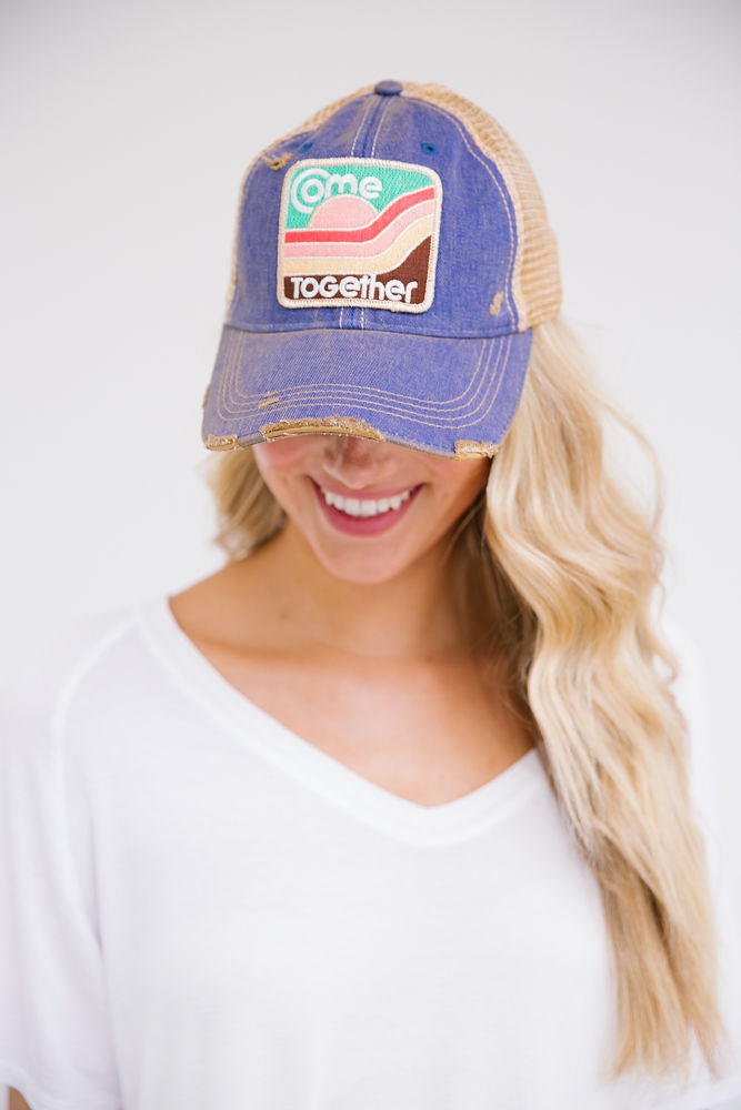 COME TOGETHER PATCH HAT