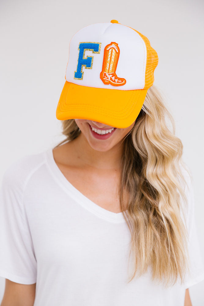 GO FLORIDA BOOT TUCKER HAT