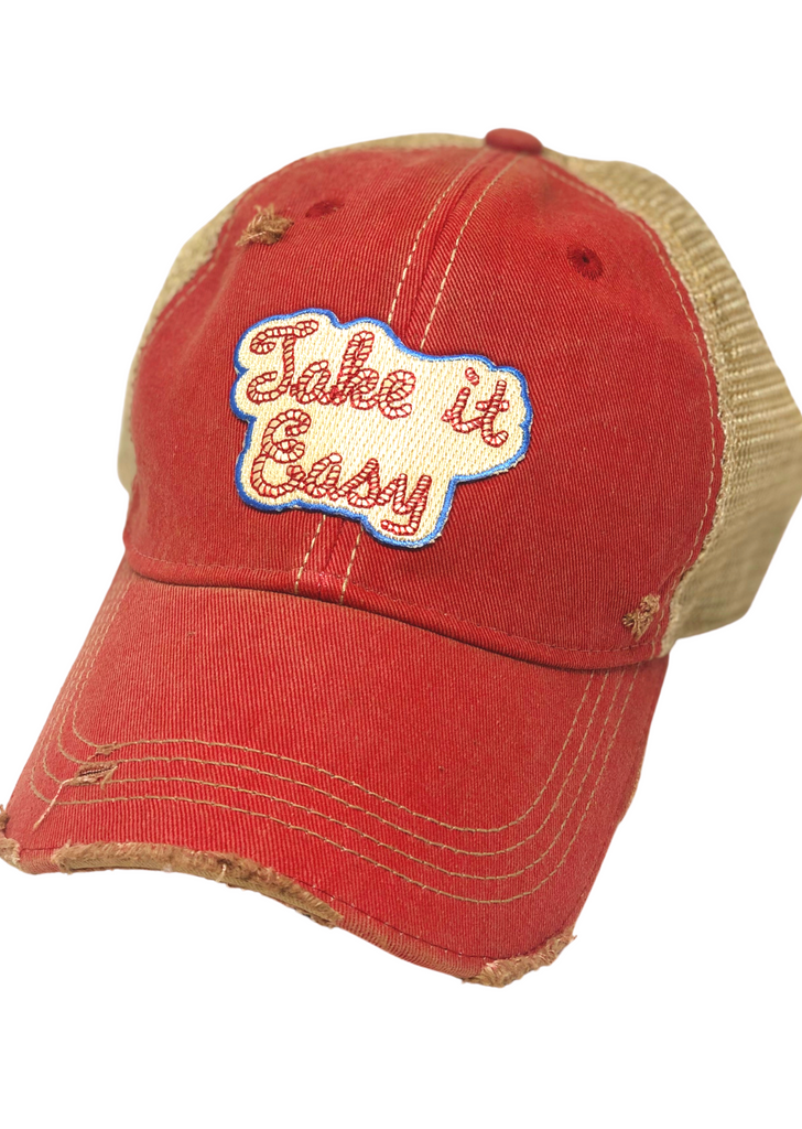 TAKE IT EASY PATCH HAT Hats Judith March   