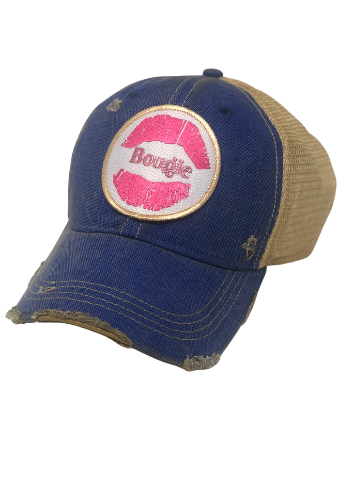 BOUGIE DISTRESSED PATCH HAT