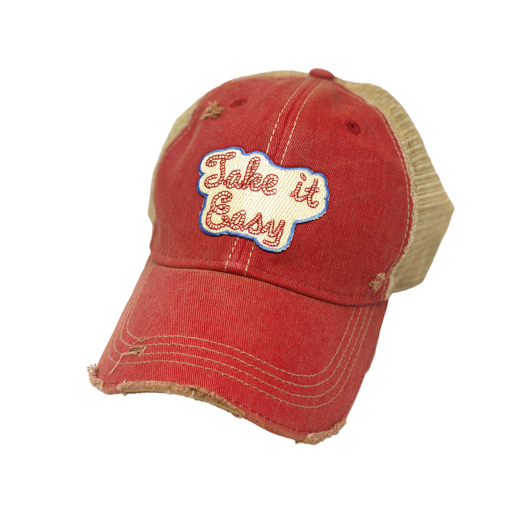 TAKE IT EASY PATCH HAT
