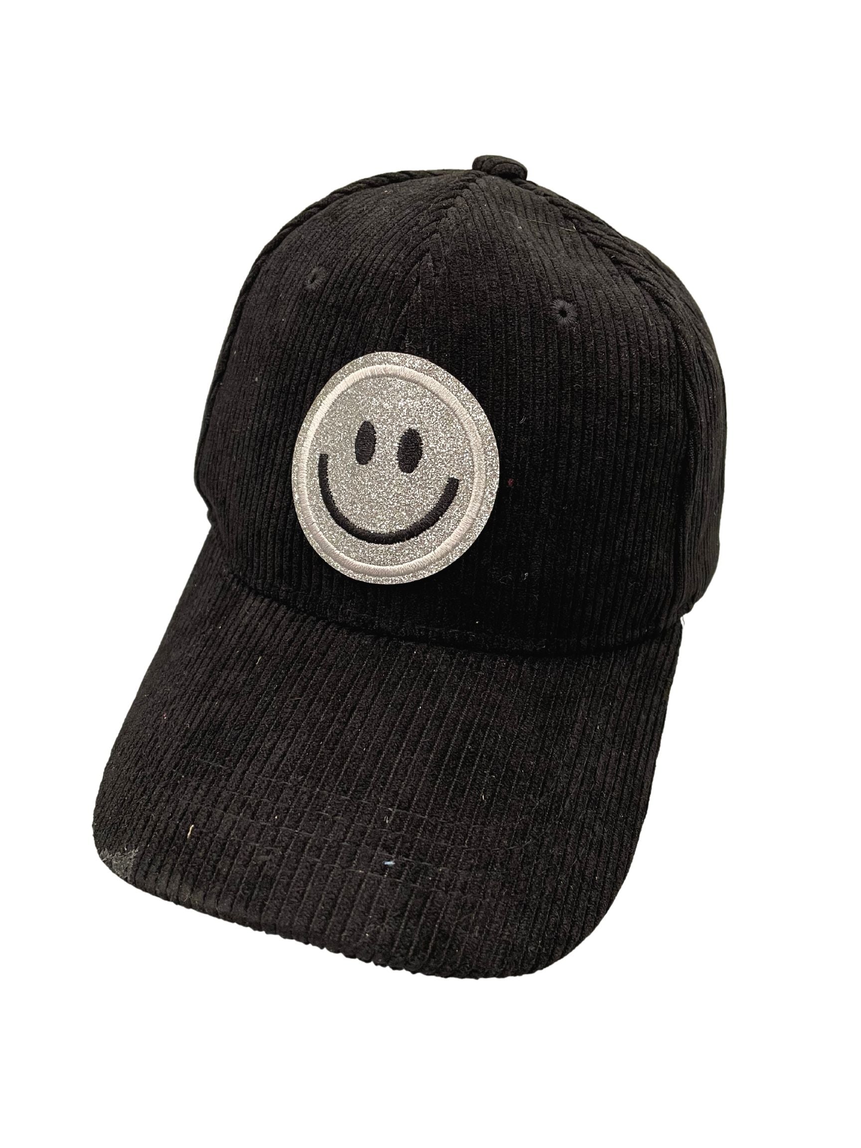 ALL SMILES CORDUROY PATCH HAT Hats Judith March   