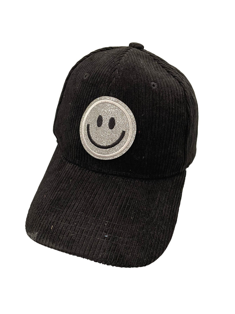 ALL SMILES CORDUROY PATCH HAT