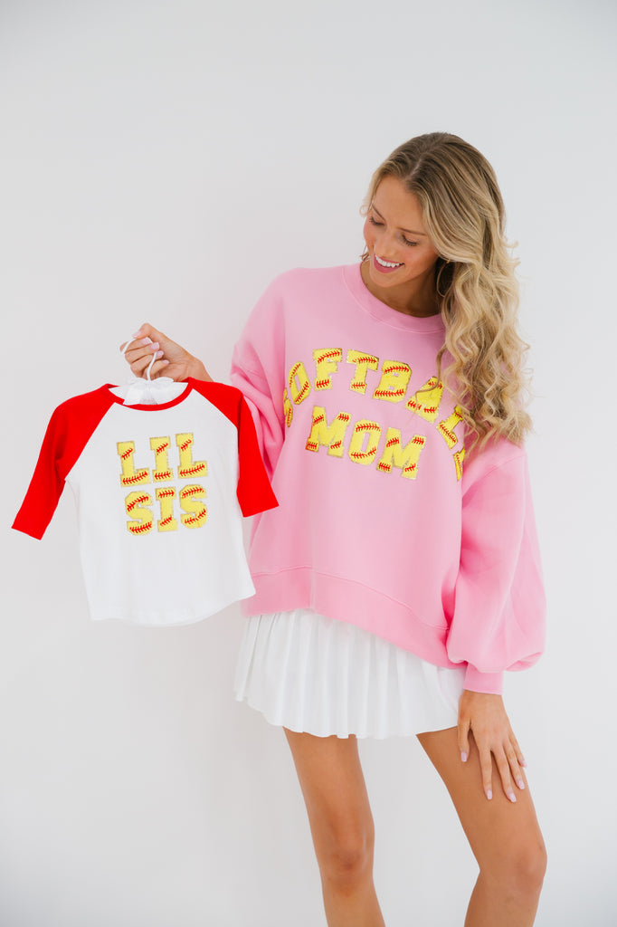 MINI KIDS SOFTBALL SIS TEE Tee Judith March   