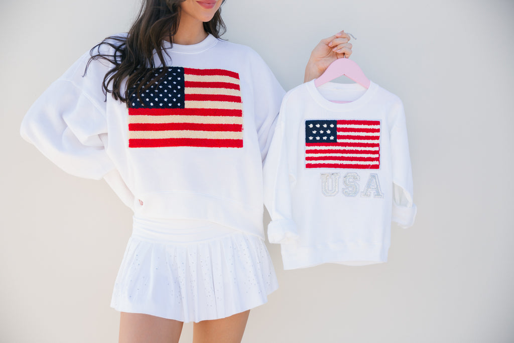 MINI KIDS AMERICAN BABY PULLOVER KIDS Judith March   