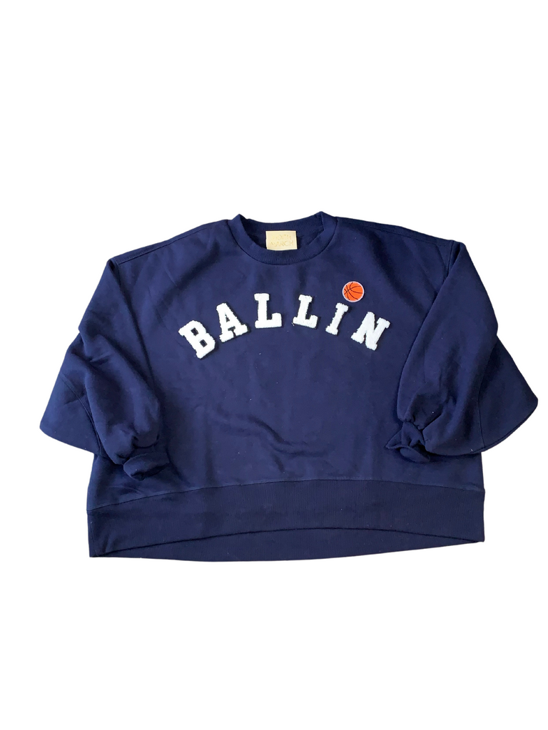 BALLIN’ PULLOVER pullover Judith March SMALL NAVY 