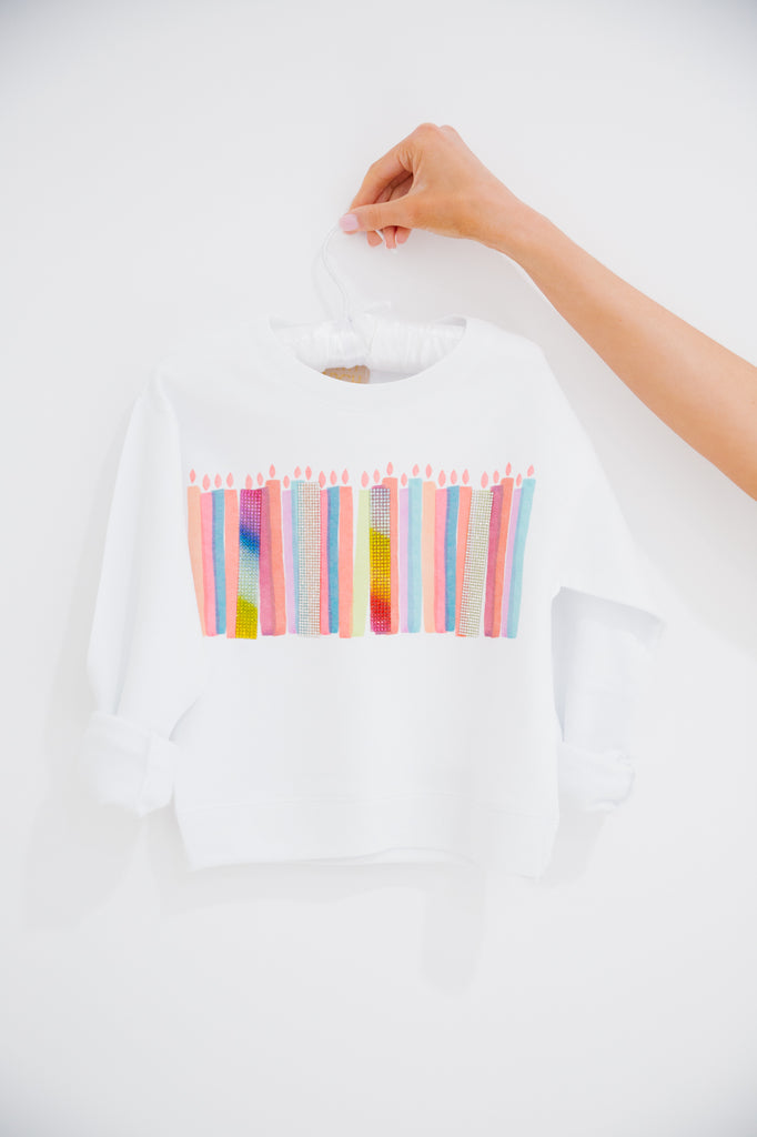 MINI KIDS FUNKY CANDLES PULLOVER pullover Judith March   