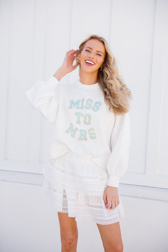 MISS TO MRS PINK PULLOVER Shirts & Tops Judith March   