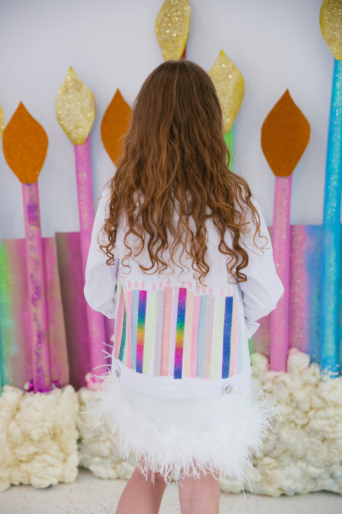 MINI KIDS MAKE A WISH DENIM JACKET DENIM JACKET Judith March 2T  