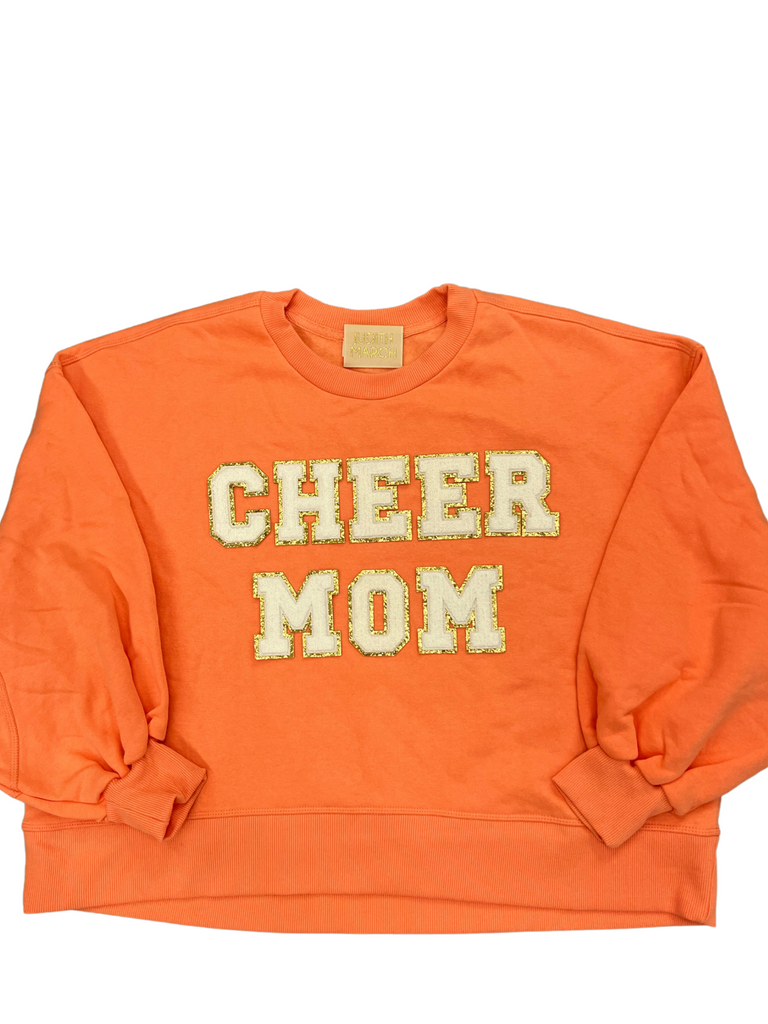 CHEER MOM PULLOVER pullover Judith March SMALL ORANGE 