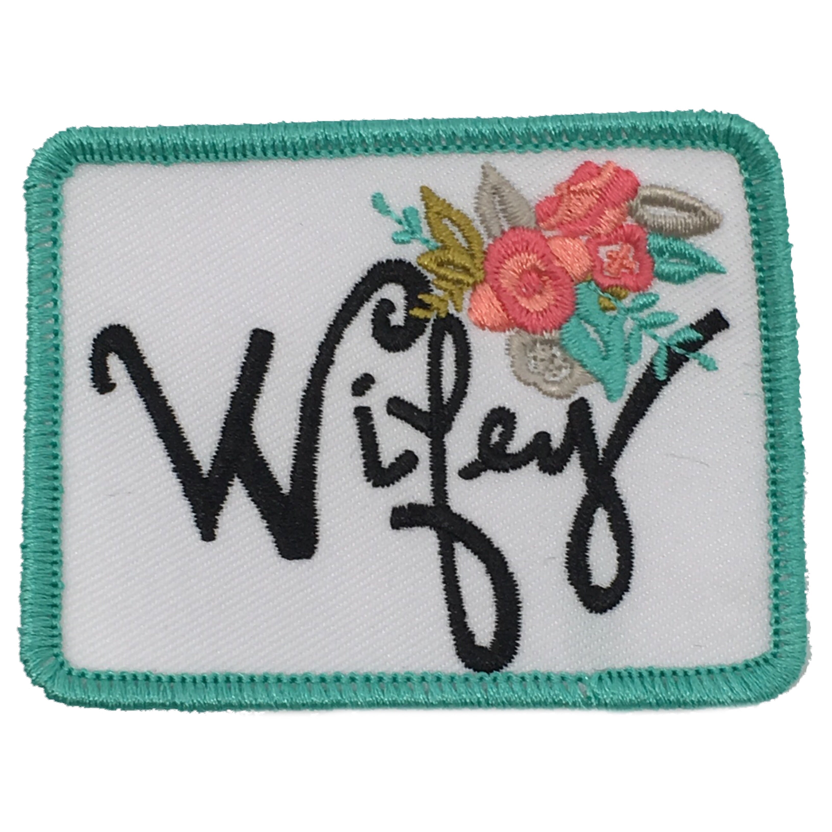 WIFEY FLORAL PATCH HAT Hats Judith March   