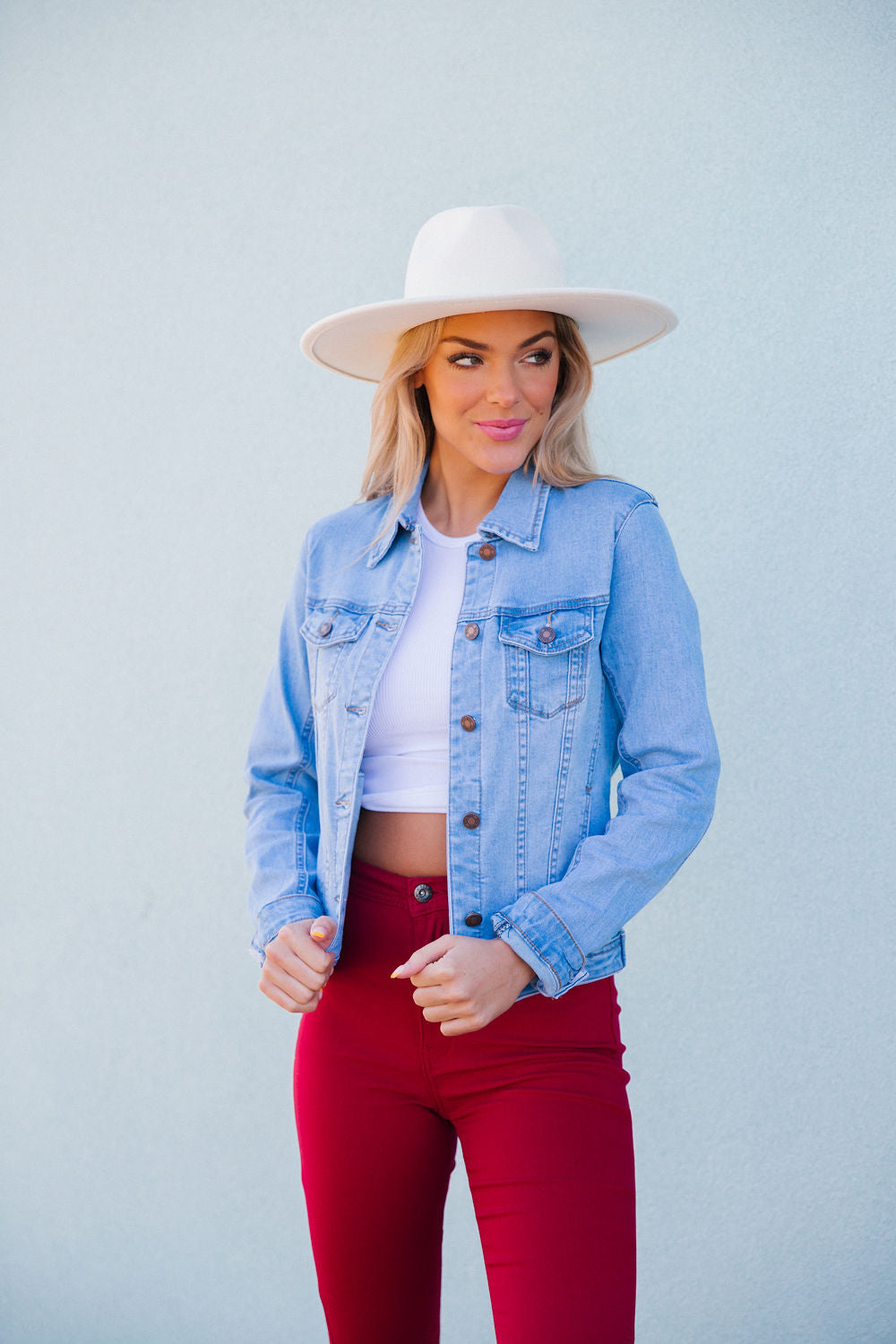 SOCCER MOM DENIM JACKET JACKET Judith March   