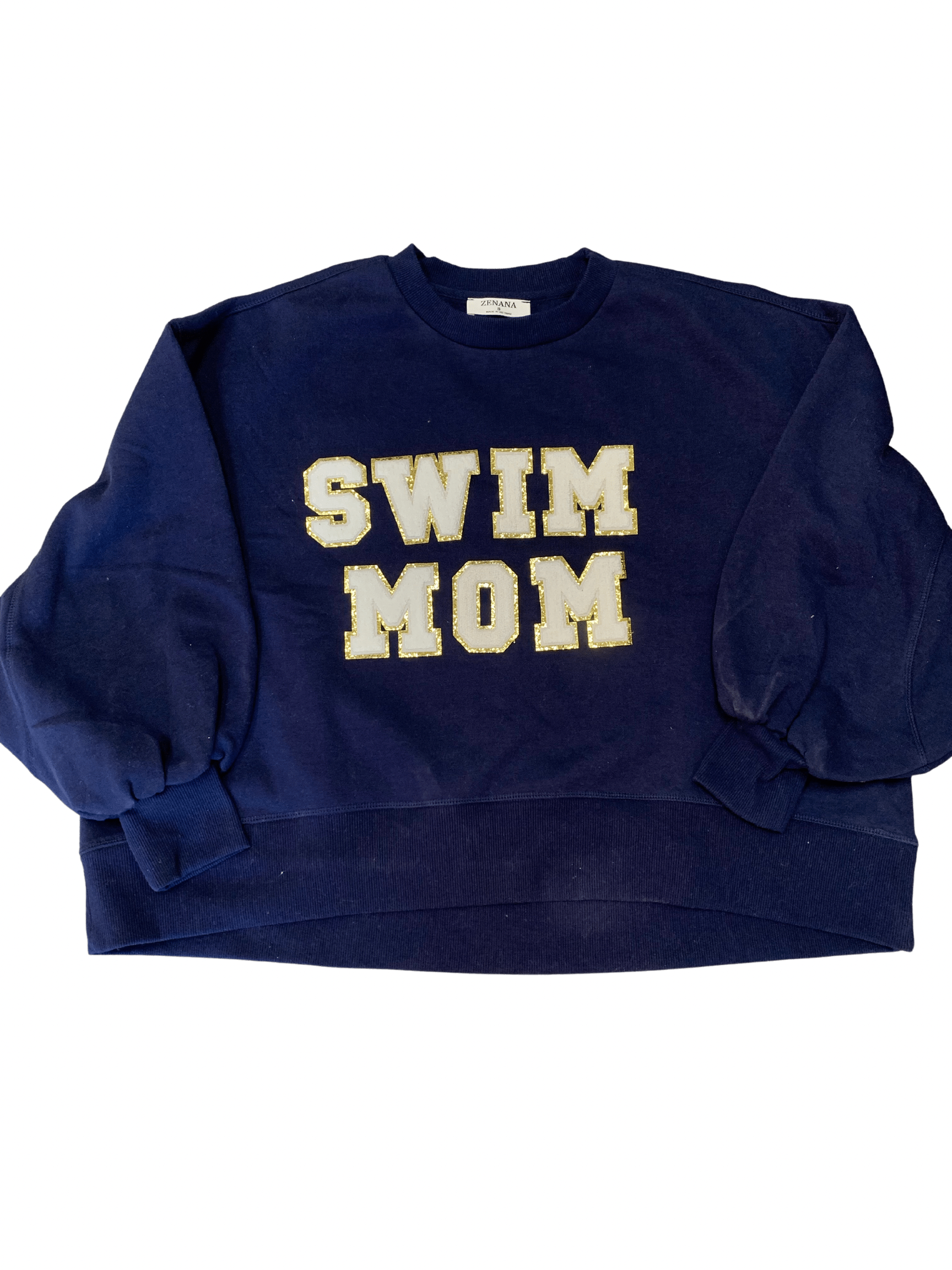 SWIM MOM PULLOVER pullover Judith March SMALL NAVY