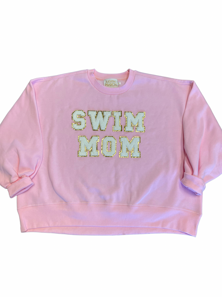 SWIM MOM PULLOVER pullover Judith March SMALL PINK