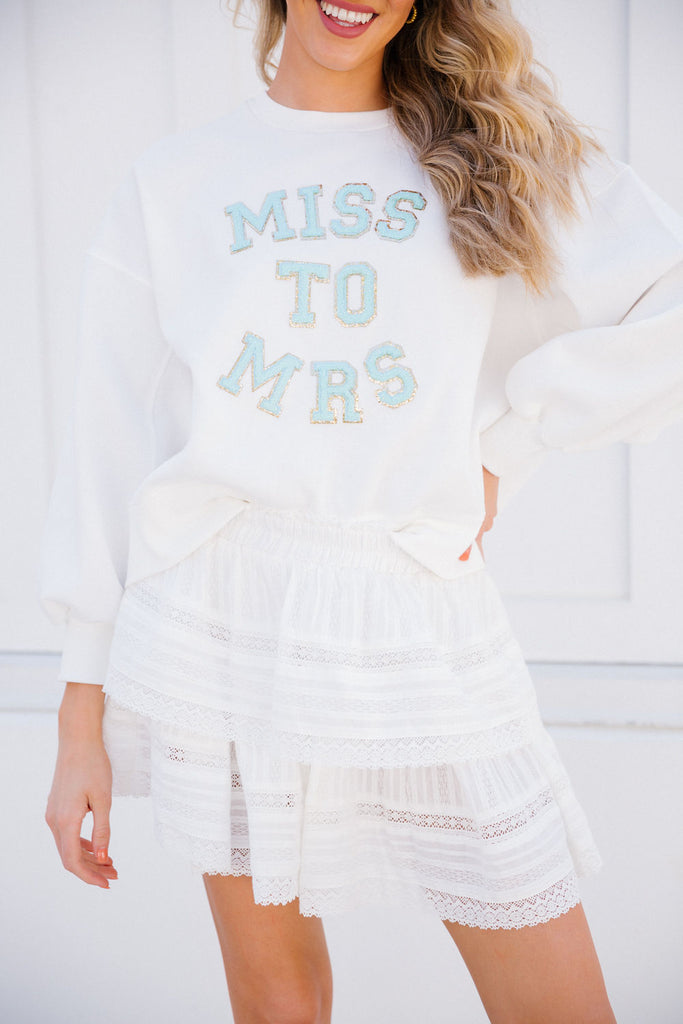 MISS TO MRS PINK PULLOVER Shirts & Tops Judith March   