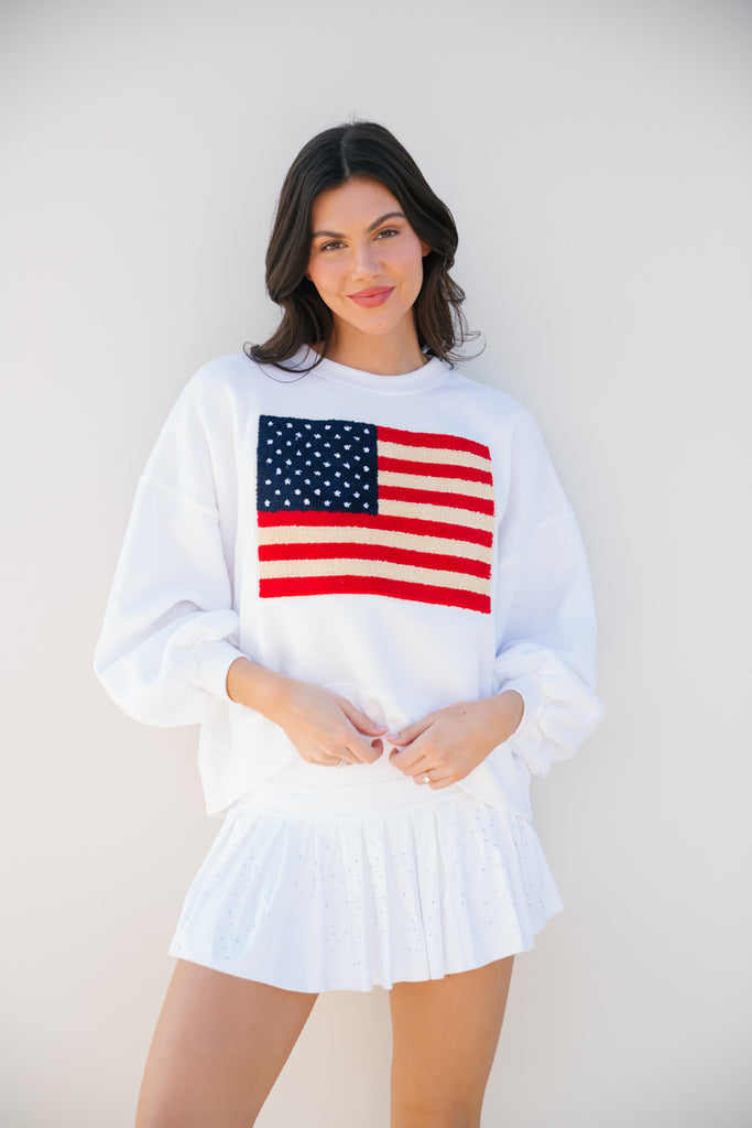 AMERICA’S FINEST WHITE PULLOVER pullover Judith March