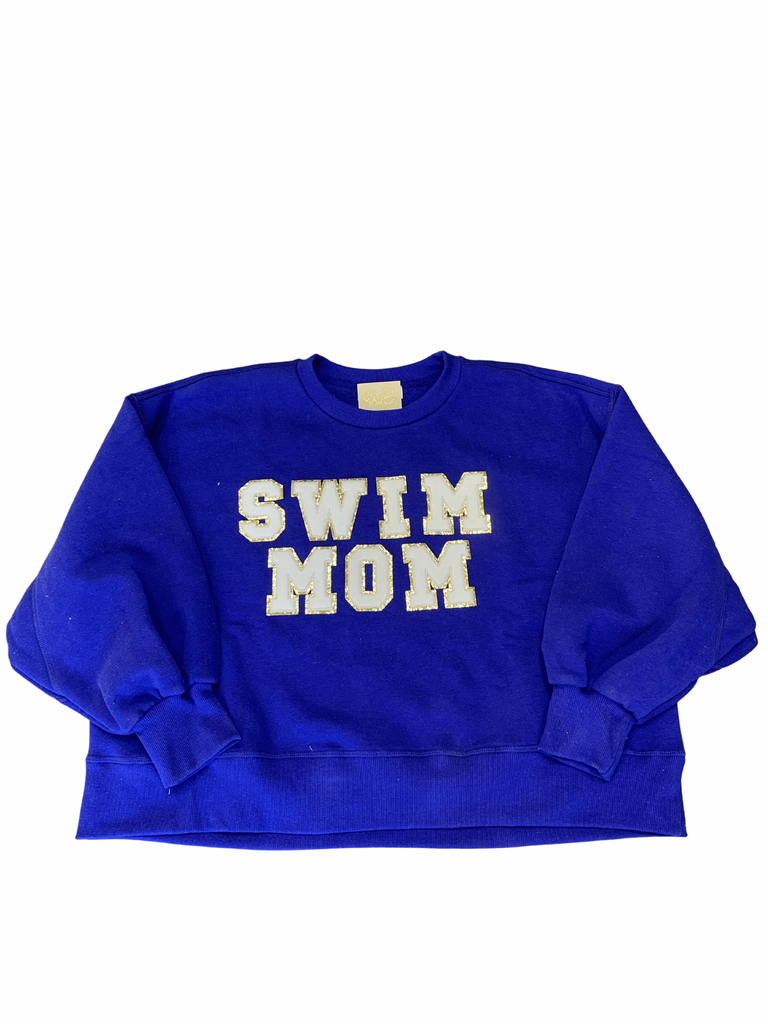 SWIM MOM PULLOVER pullover Judith March SMALL ROYAL BLUE 