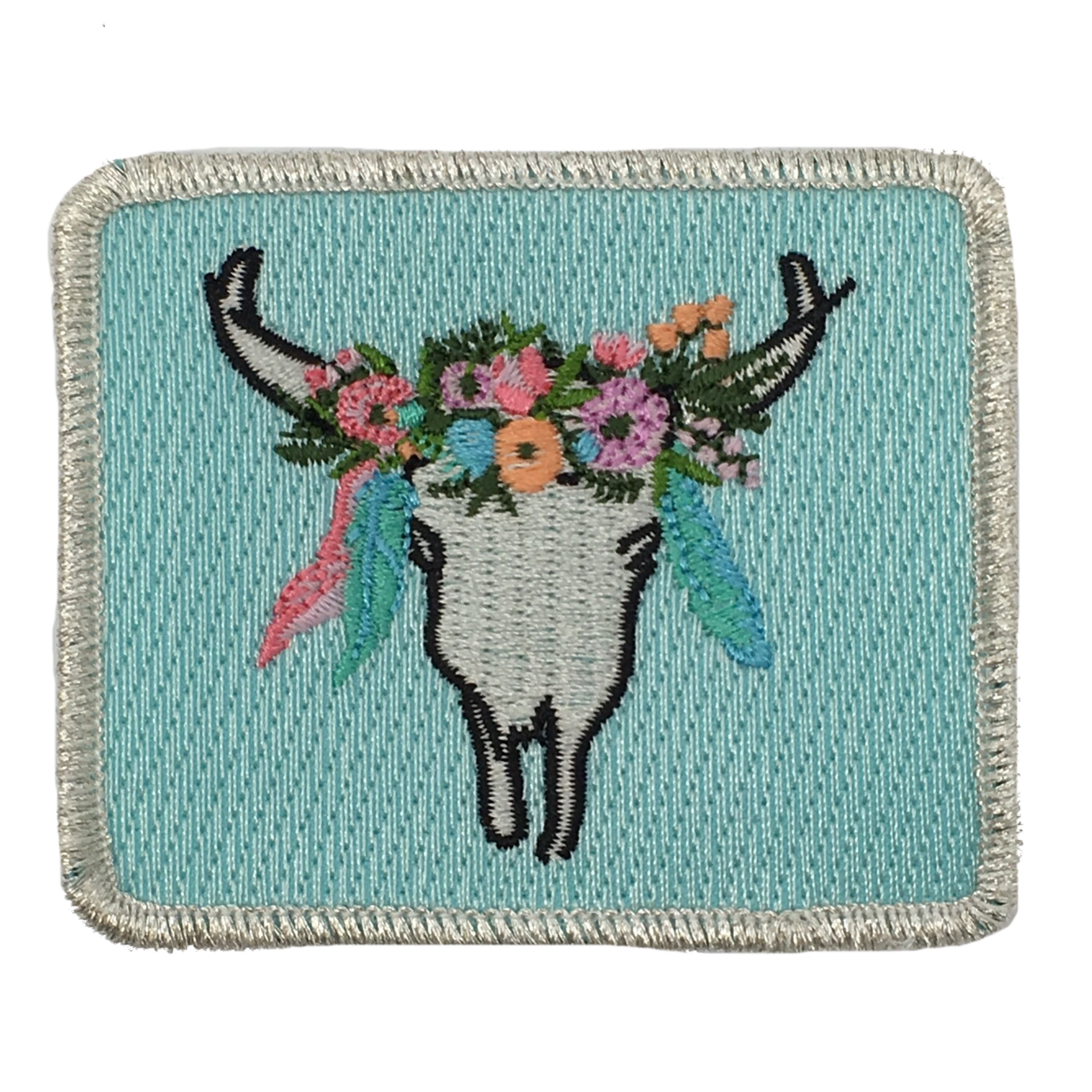 FLORAL STEER PATCH HAT Hats Judith March   