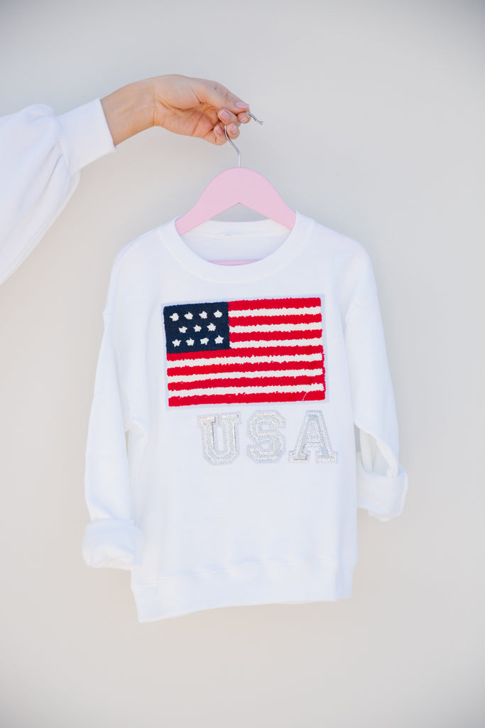 MINI KIDS AMERICAN BABY PULLOVER KIDS Judith March YOUTH XS  