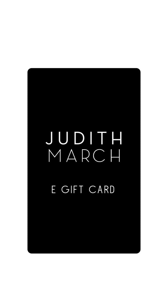 JUDITH MARCH E-GIFT CARD Gift Card Judith March   